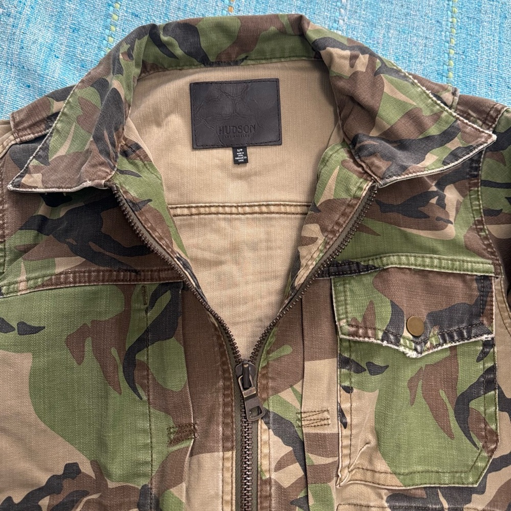 Hudson jacket with stretch… new